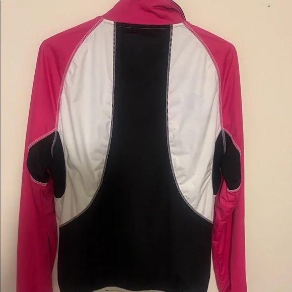 KAPPA Pink and White Women’s KOMBAT Track Jacket size Large - Picture 8 of 11